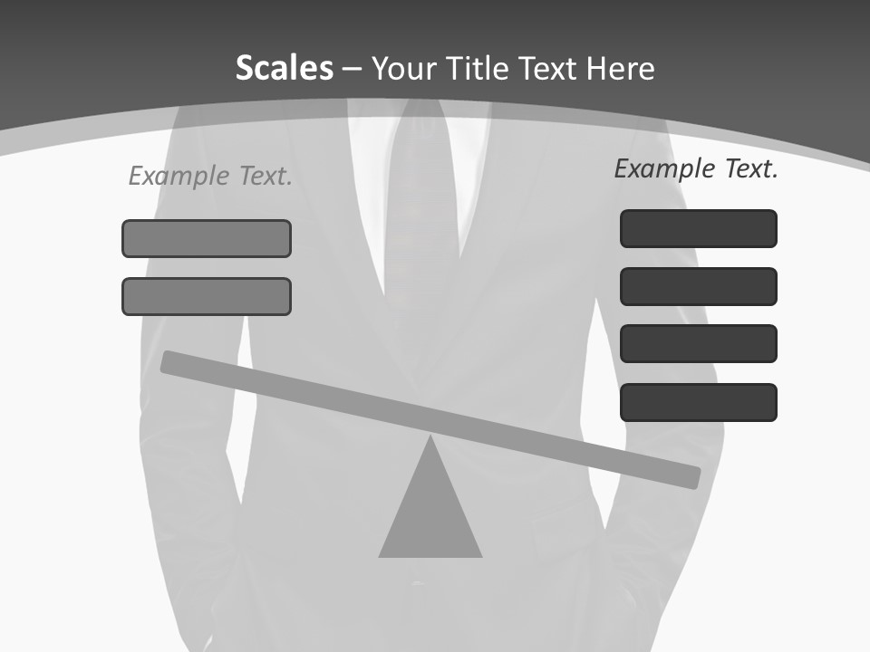 Concept Fashion Tuxedo PowerPoint Template