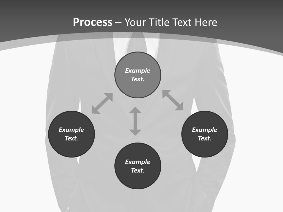 Concept Fashion Tuxedo PowerPoint Template