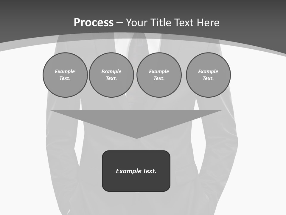 Concept Fashion Tuxedo PowerPoint Template