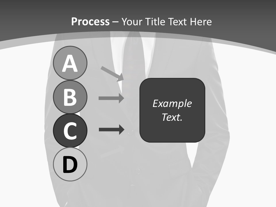 Concept Fashion Tuxedo PowerPoint Template