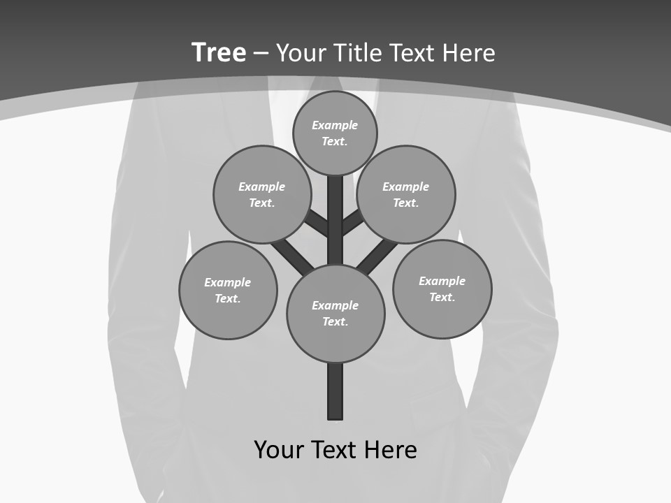 Concept Fashion Tuxedo PowerPoint Template