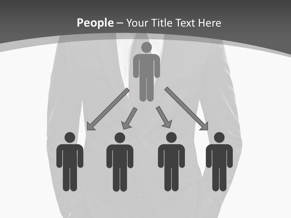 Concept Fashion Tuxedo PowerPoint Template
