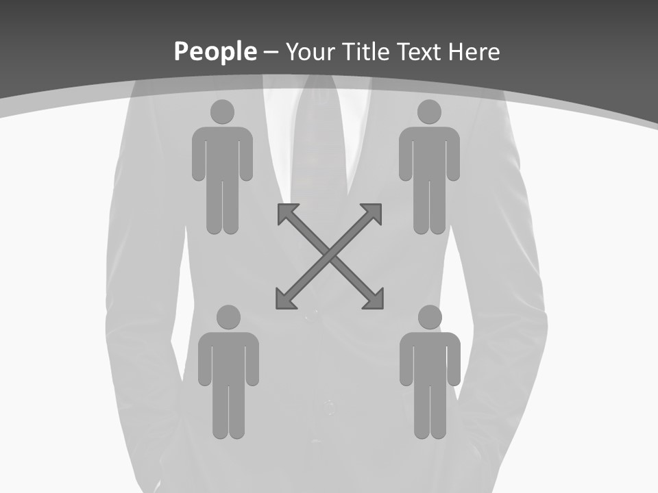 Concept Fashion Tuxedo PowerPoint Template