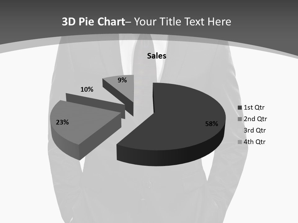 Concept Fashion Tuxedo PowerPoint Template