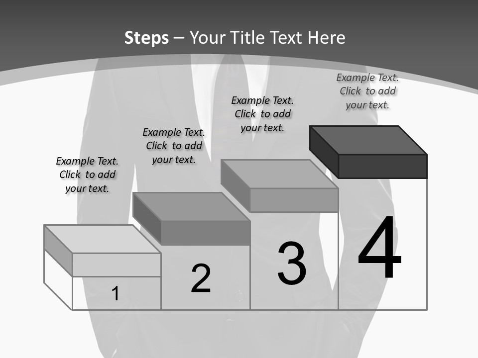Concept Fashion Tuxedo PowerPoint Template