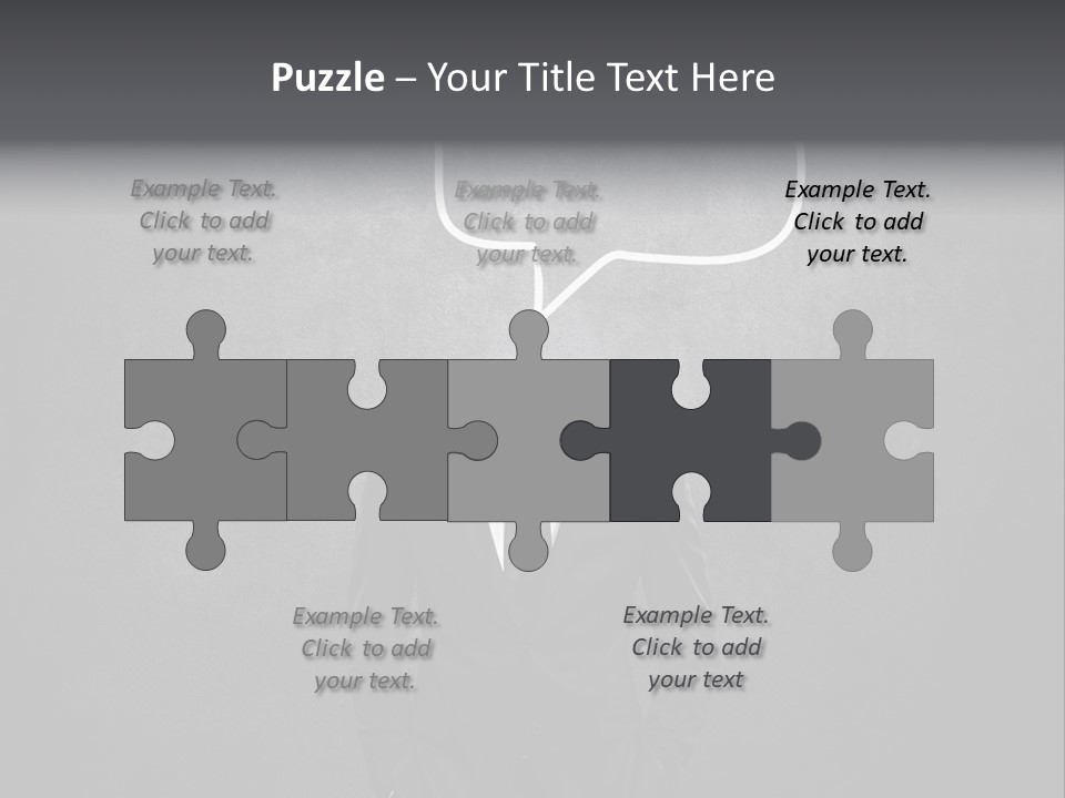 Businessman Horizontal Isolated PowerPoint Template