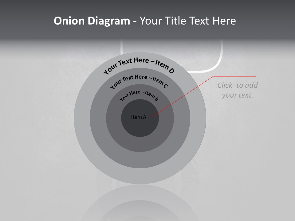 Businessman Horizontal Isolated PowerPoint Template