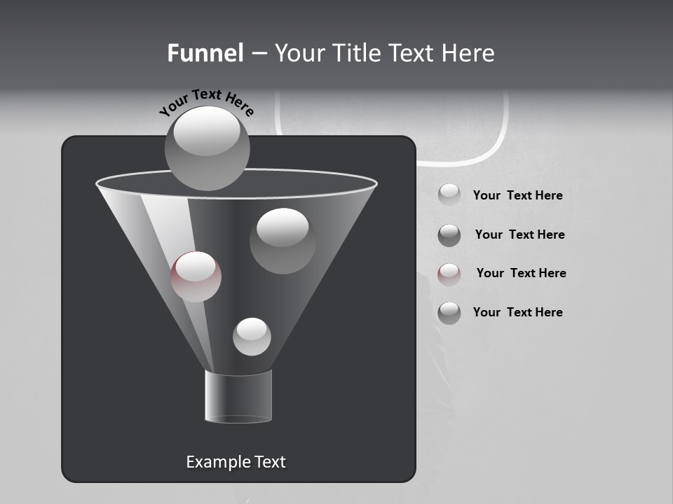 Businessman Horizontal Isolated PowerPoint Template
