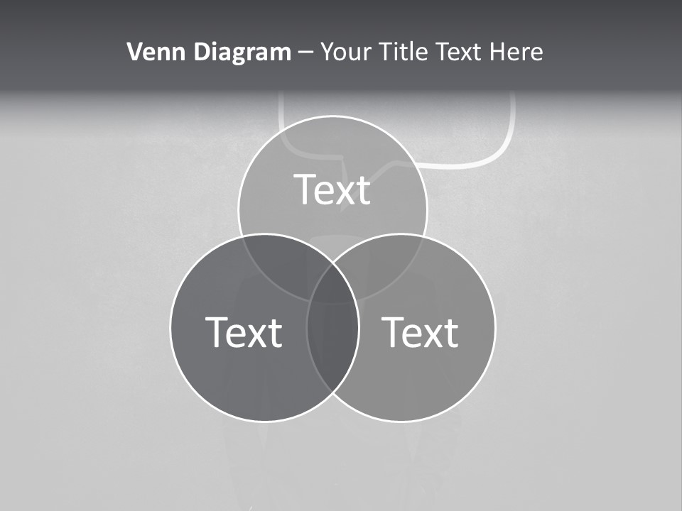 Businessman Horizontal Isolated PowerPoint Template