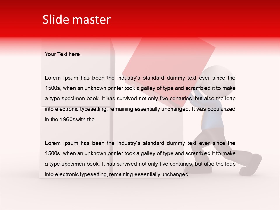 Person Group Partnership PowerPoint Template