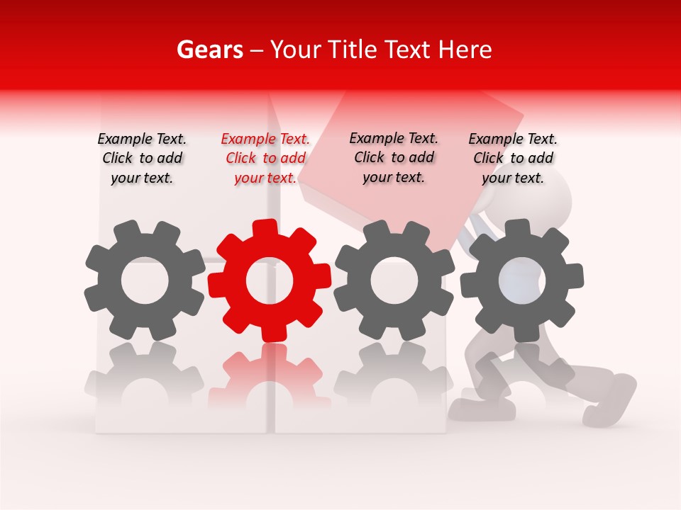 Person Group Partnership PowerPoint Template