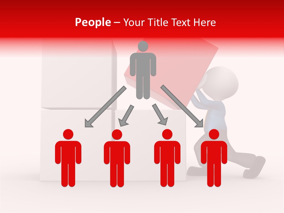 Person Group Partnership PowerPoint Template