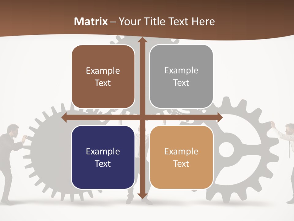Wheel Mechanic Machine PowerPoint Template