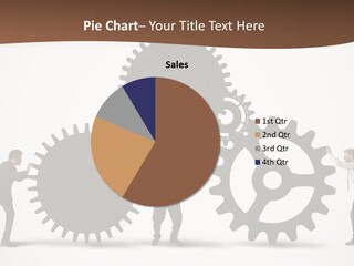 Wheel Mechanic Machine PowerPoint Template