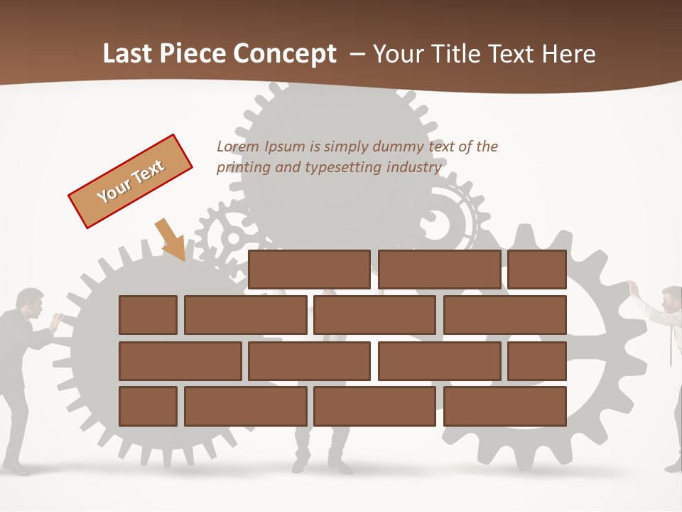 Wheel Mechanic Machine PowerPoint Template