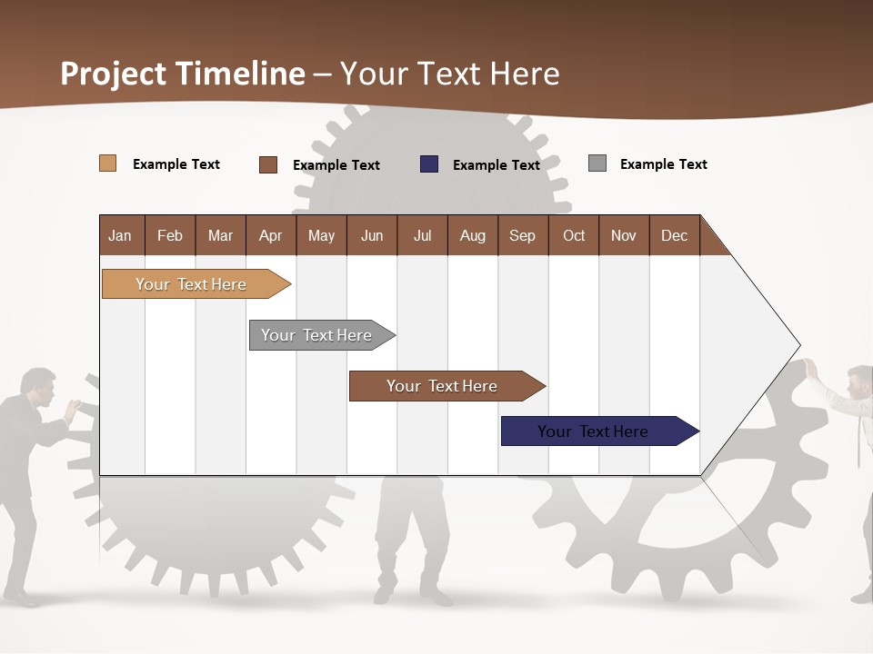 Wheel Mechanic Machine PowerPoint Template