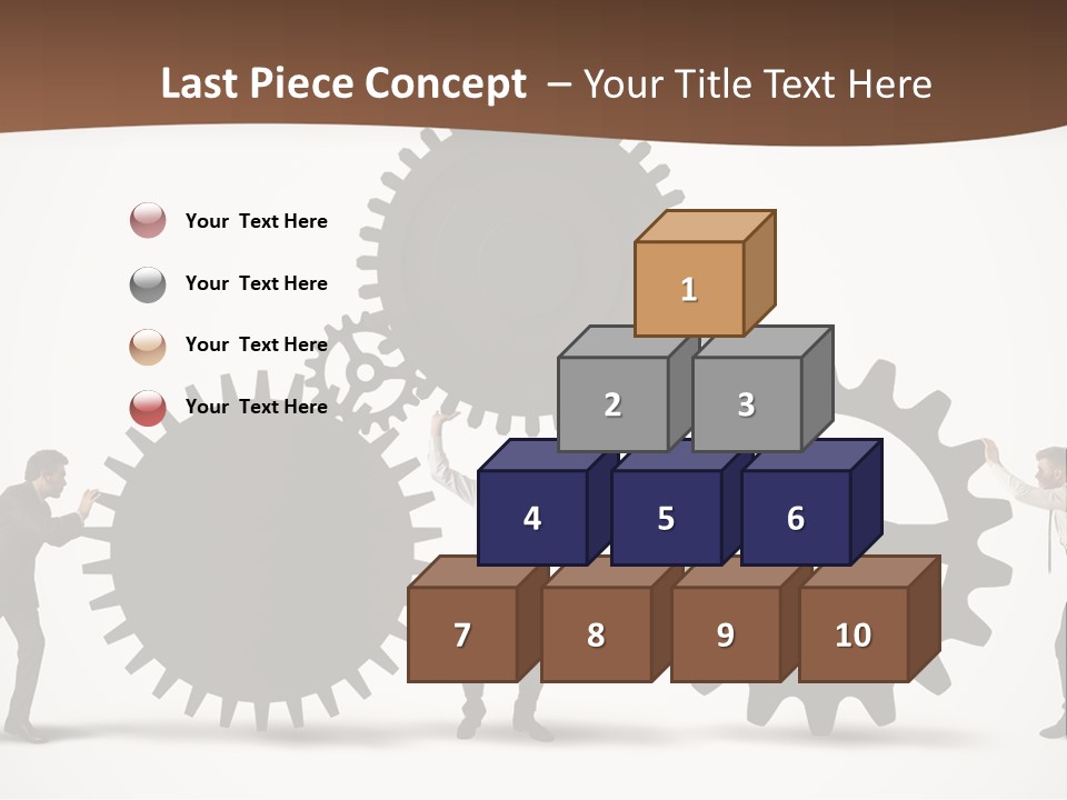Wheel Mechanic Machine PowerPoint Template
