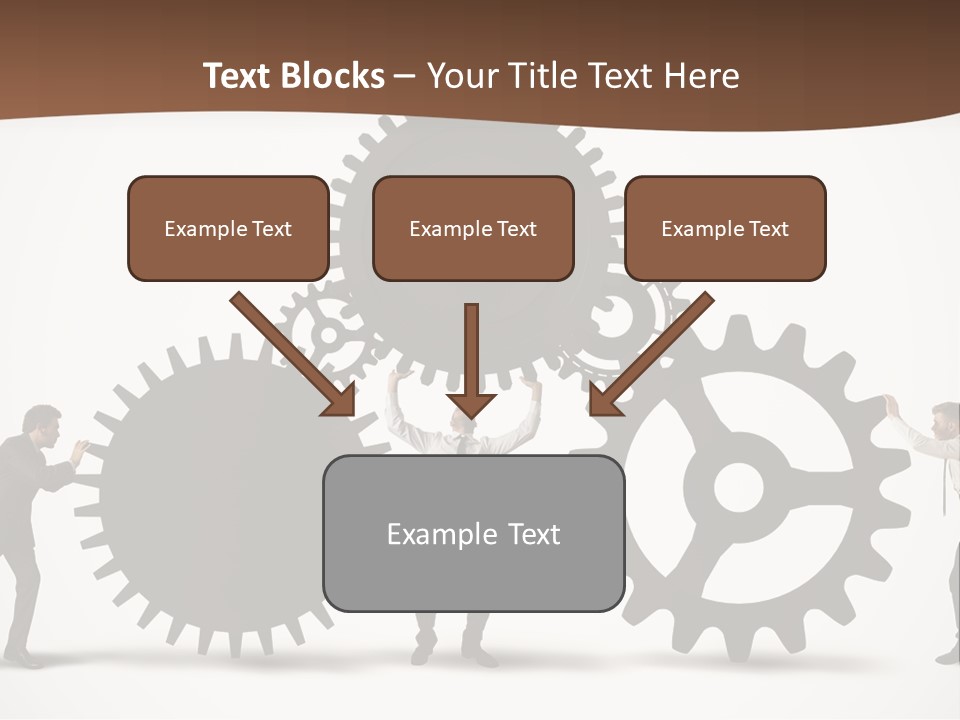Wheel Mechanic Machine PowerPoint Template