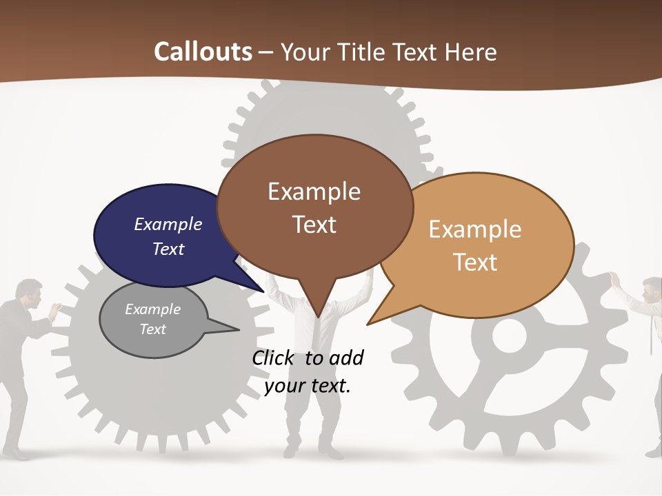 Wheel Mechanic Machine PowerPoint Template