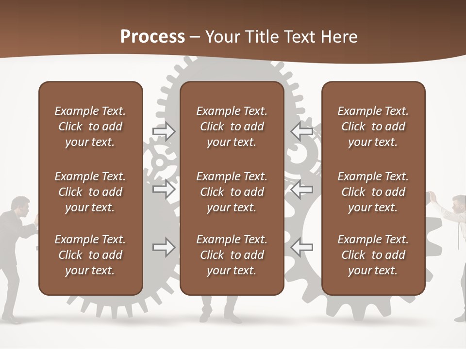 Wheel Mechanic Machine PowerPoint Template
