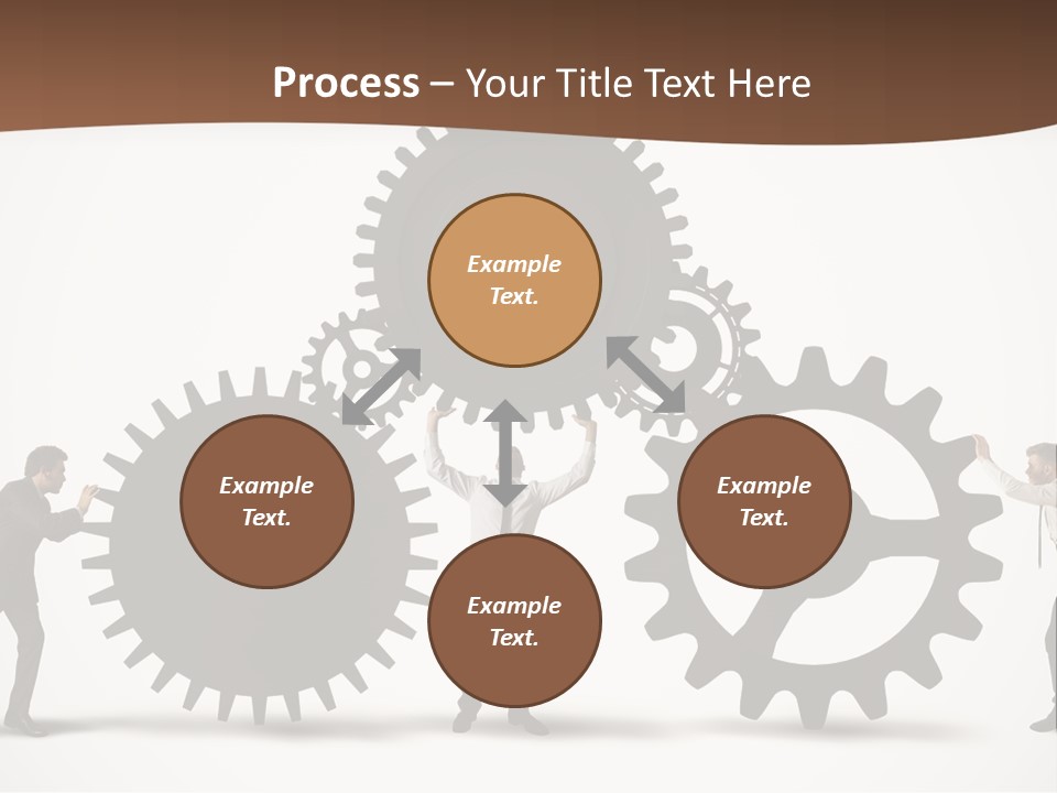 Wheel Mechanic Machine PowerPoint Template