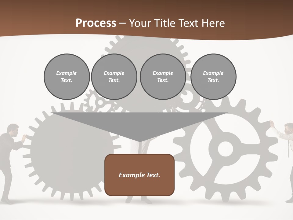 Wheel Mechanic Machine PowerPoint Template
