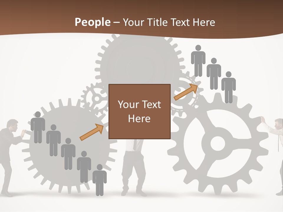 Wheel Mechanic Machine PowerPoint Template