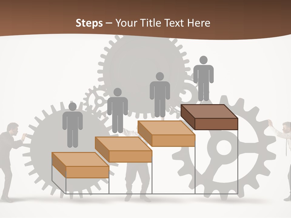 Wheel Mechanic Machine PowerPoint Template