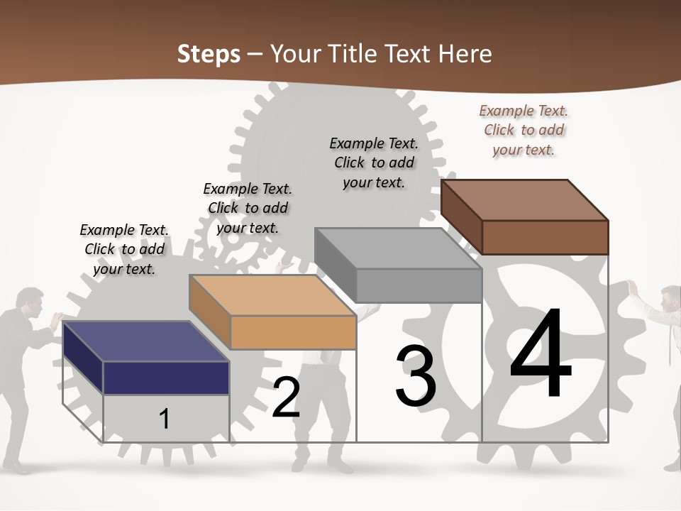 Wheel Mechanic Machine PowerPoint Template