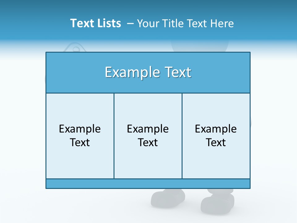 Guy Opening Figure PowerPoint Template