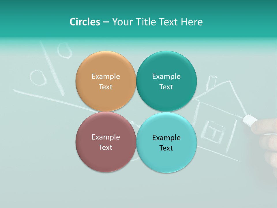 Choice Percent Home PowerPoint Template