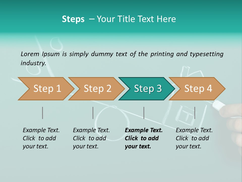 Choice Percent Home PowerPoint Template