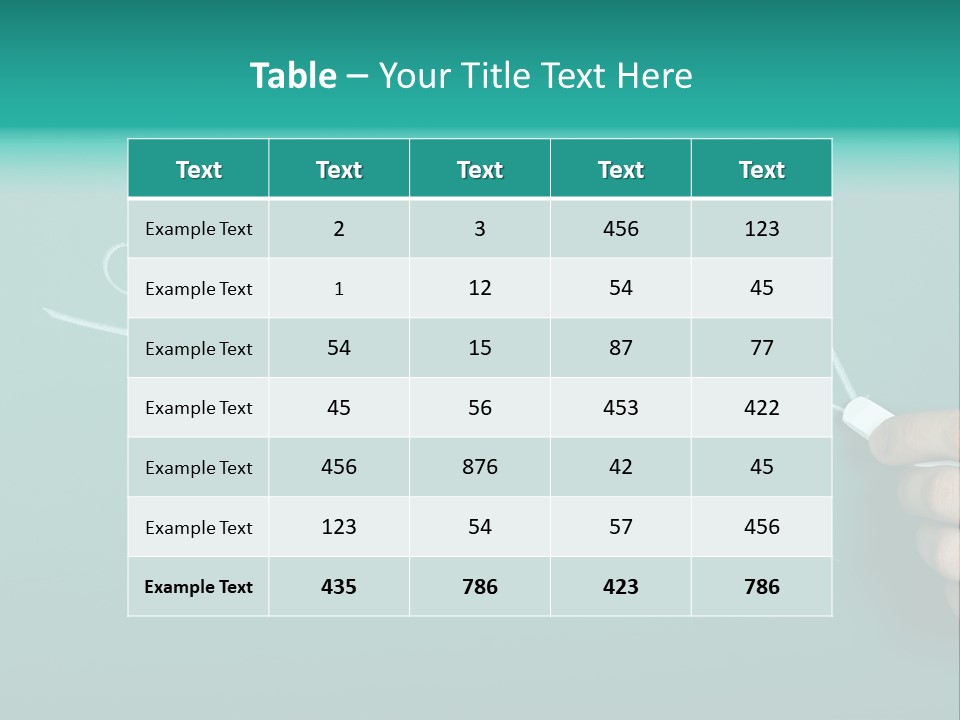 Choice Percent Home PowerPoint Template