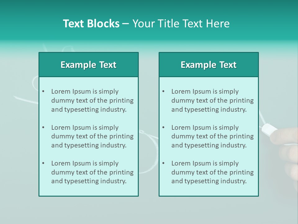Choice Percent Home PowerPoint Template