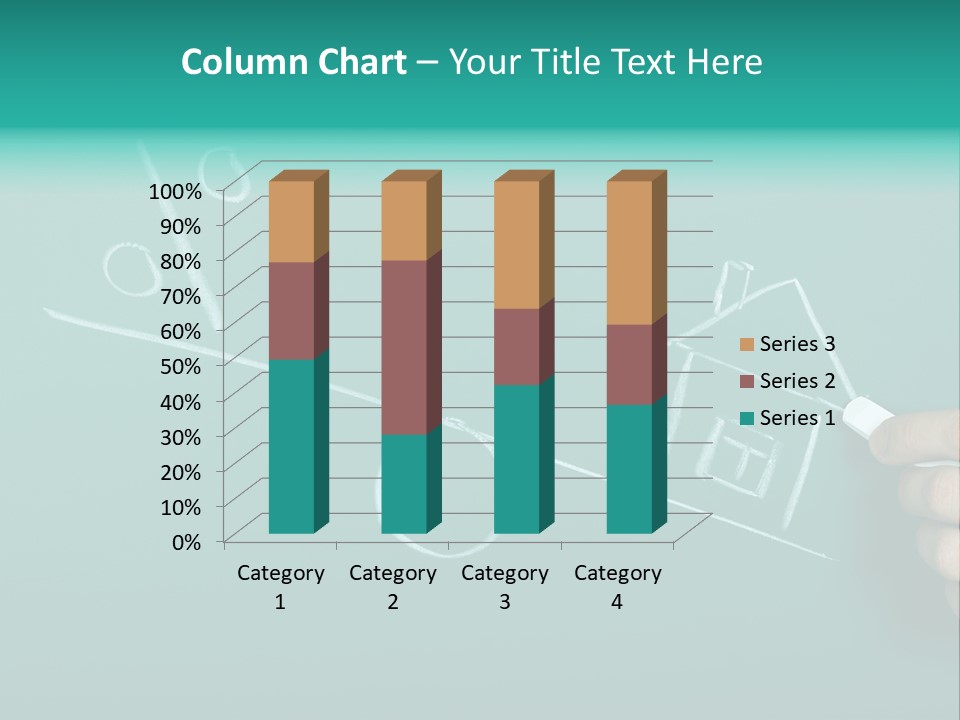 Choice Percent Home PowerPoint Template