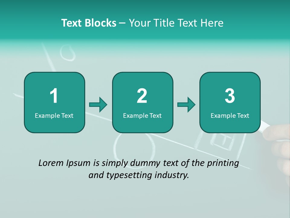 Choice Percent Home PowerPoint Template