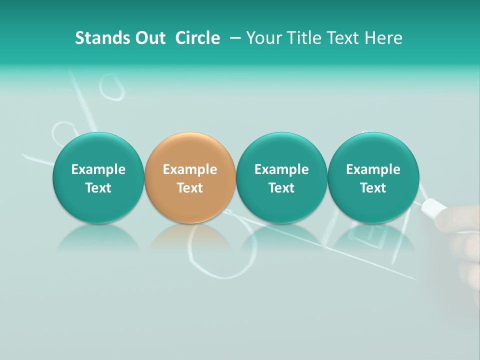 Choice Percent Home PowerPoint Template