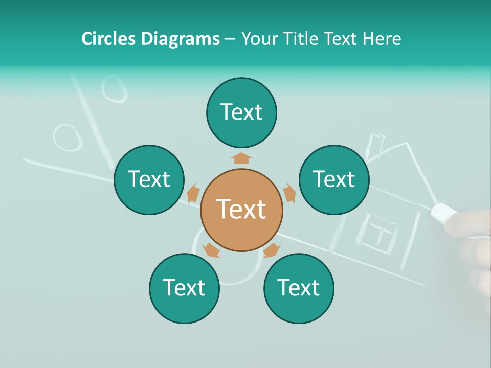 Choice Percent Home PowerPoint Template