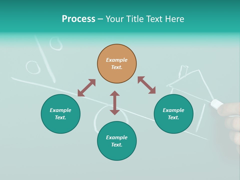 Choice Percent Home PowerPoint Template