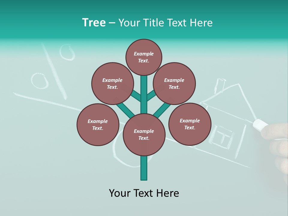 Choice Percent Home PowerPoint Template