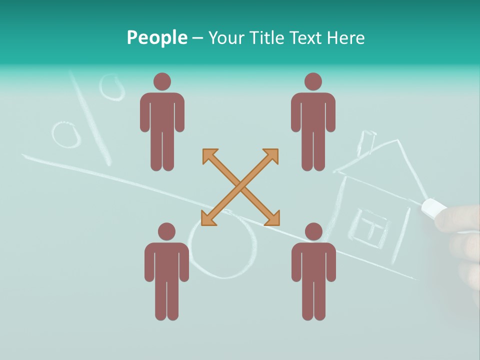 Choice Percent Home PowerPoint Template