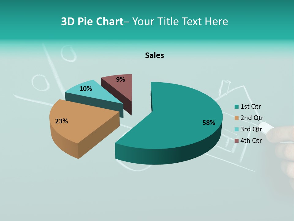 Choice Percent Home PowerPoint Template