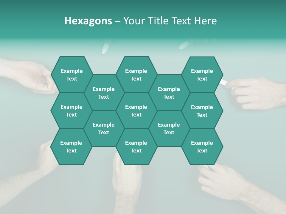 Green Copyspace Equipment PowerPoint Template