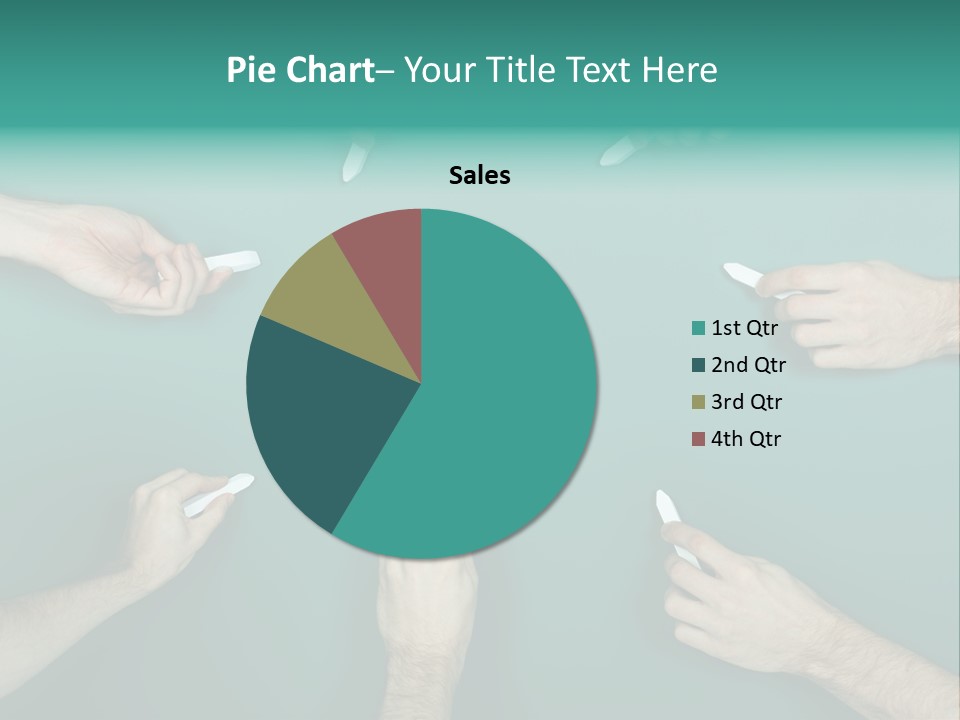 Green Copyspace Equipment PowerPoint Template