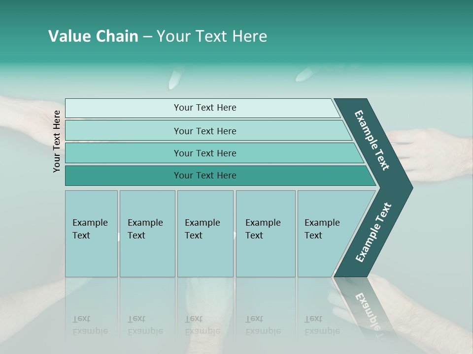 Green Copyspace Equipment PowerPoint Template