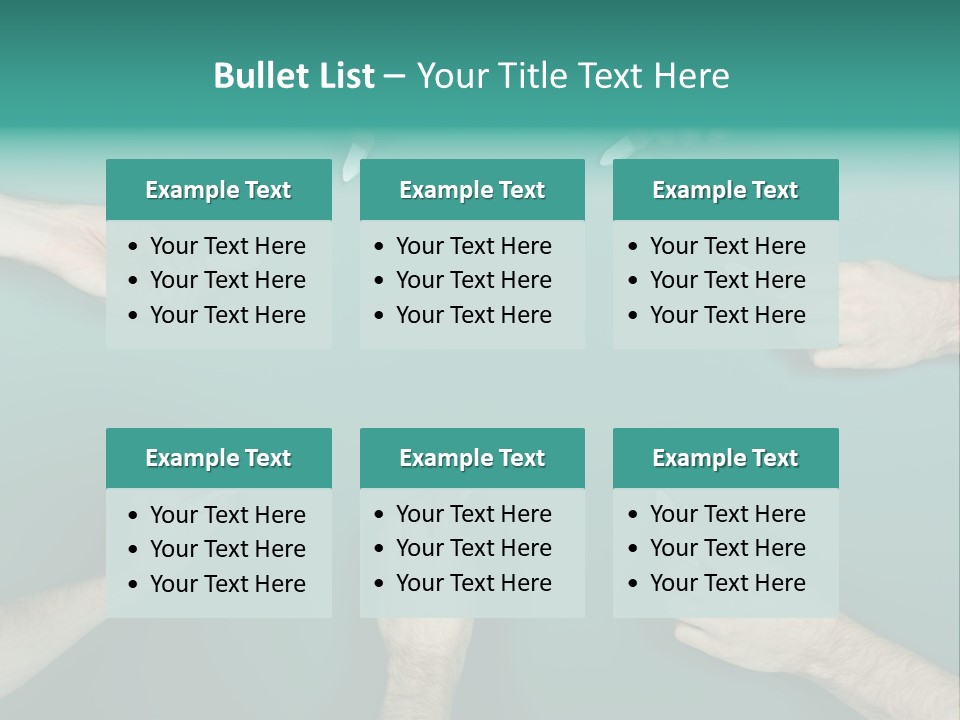 Green Copyspace Equipment PowerPoint Template
