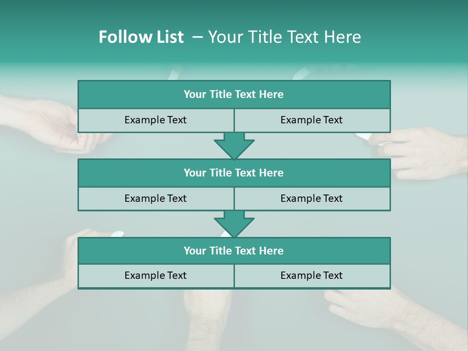 Green Copyspace Equipment PowerPoint Template