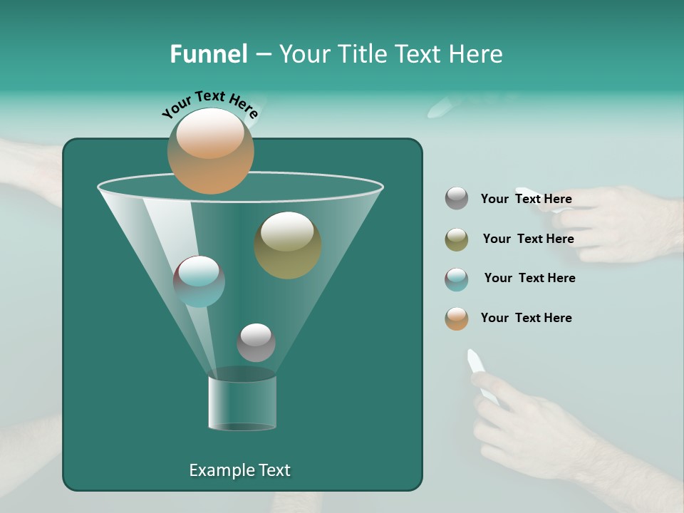 Green Copyspace Equipment PowerPoint Template