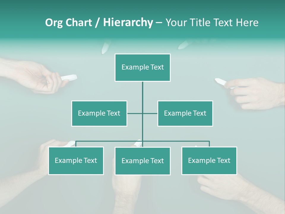 Green Copyspace Equipment PowerPoint Template