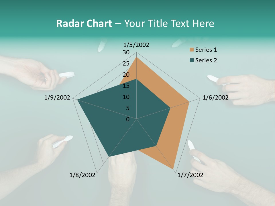 Green Copyspace Equipment PowerPoint Template